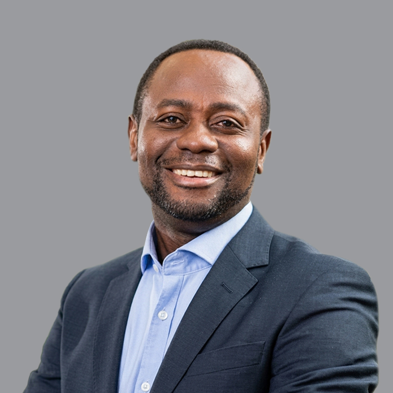 Portrait of Dr Kweku Adams