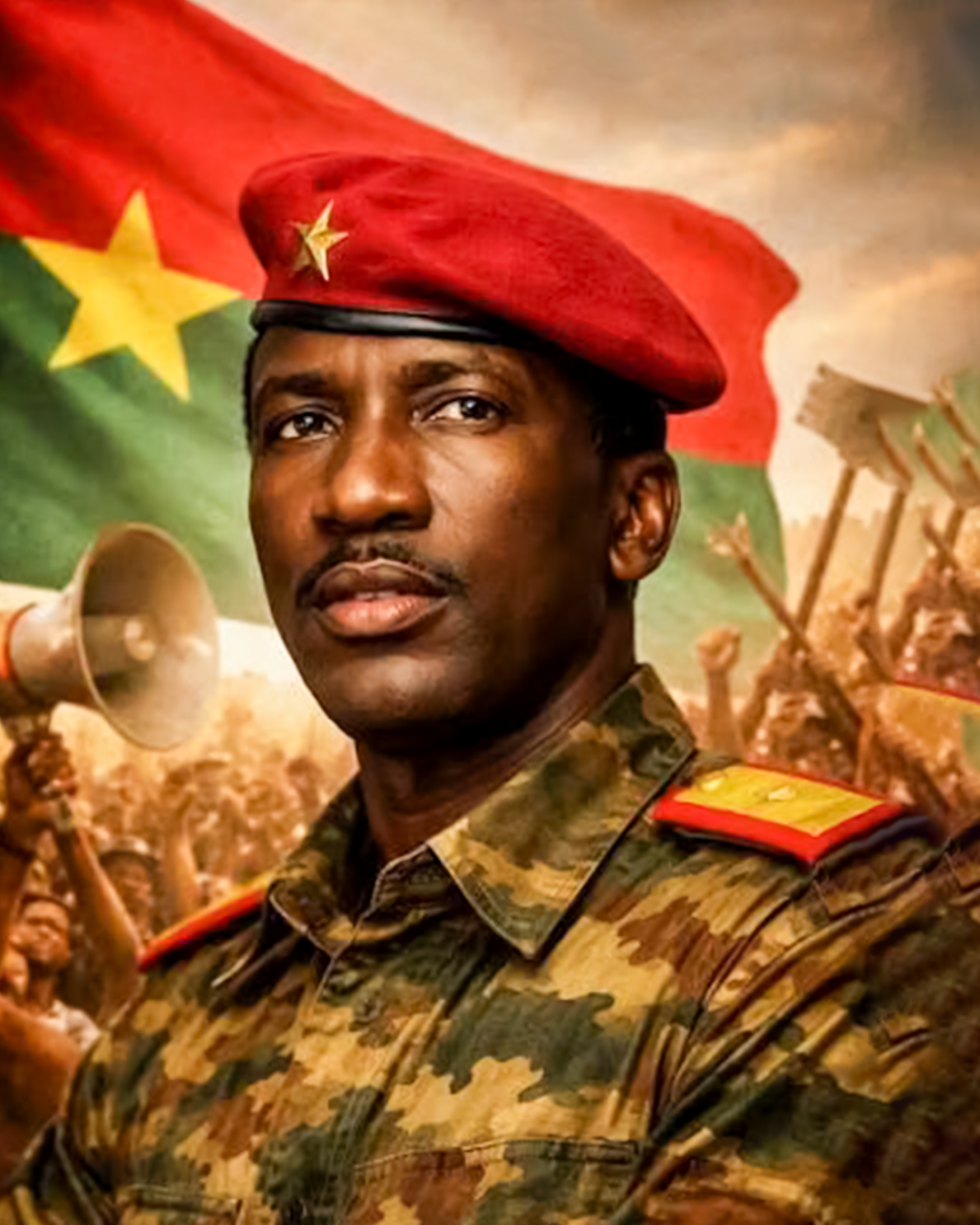 Portrait of Thomas Sankara