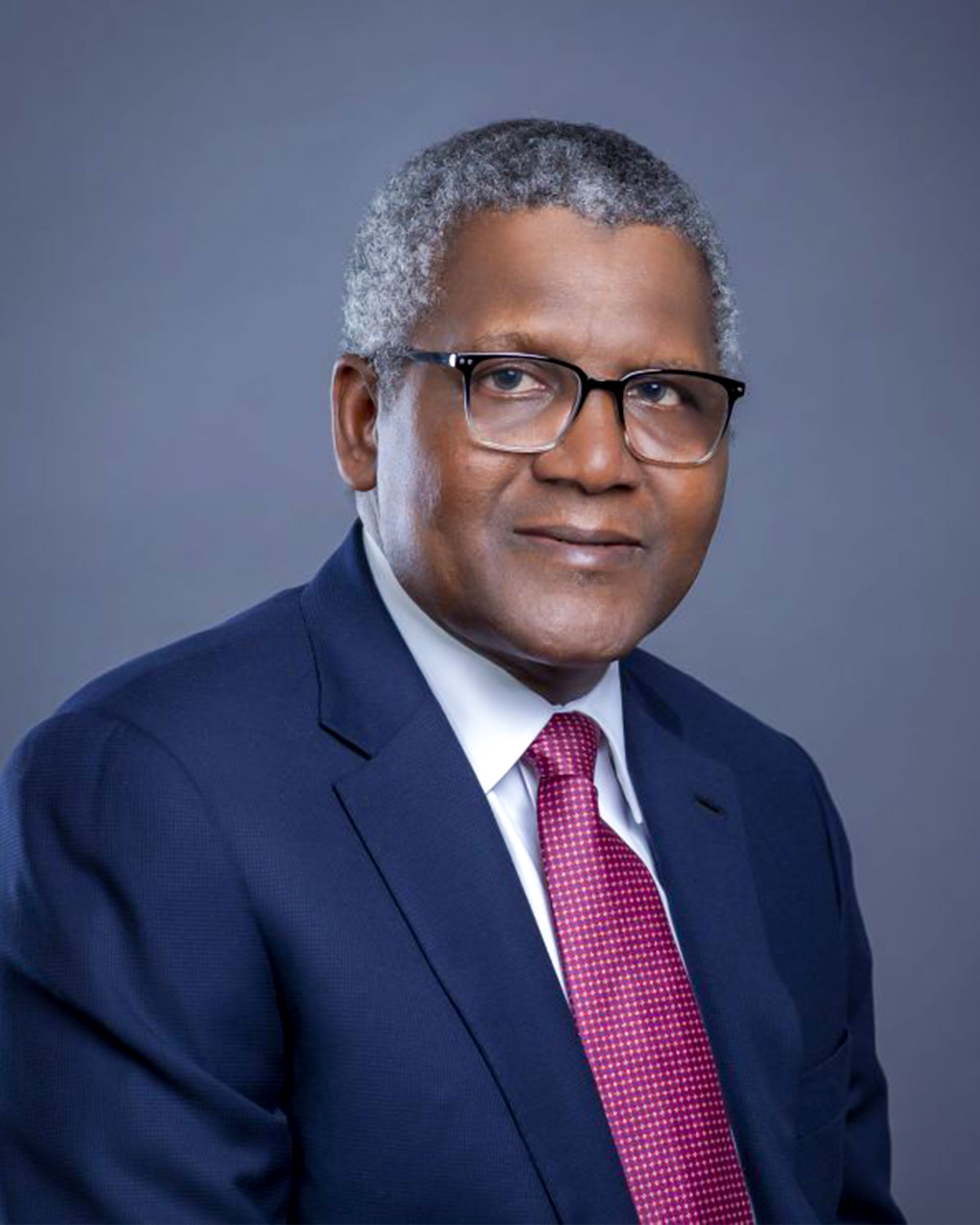 Portrait of Aliko Dangote