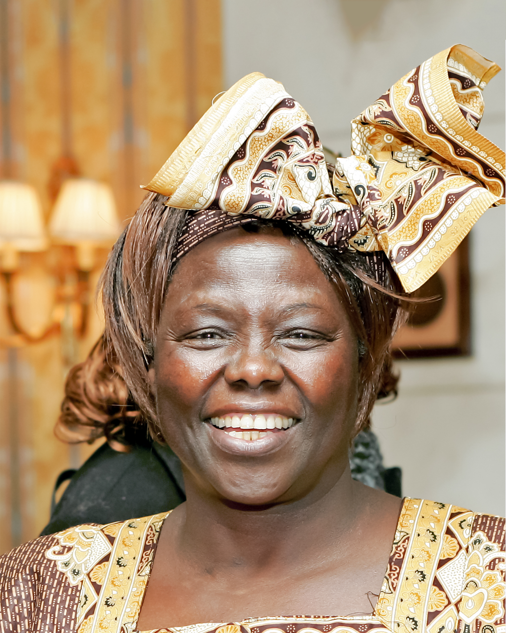 Portrait of Wangari Maathai