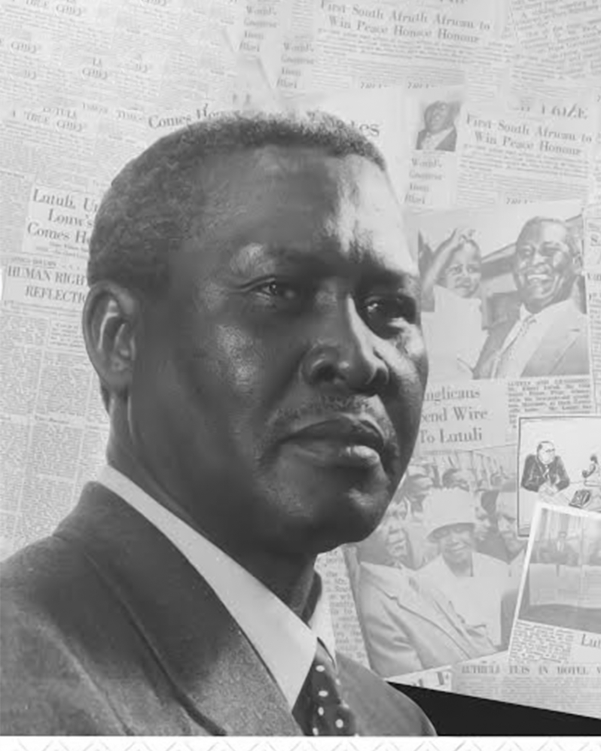 Portrait of Albert Luthuli