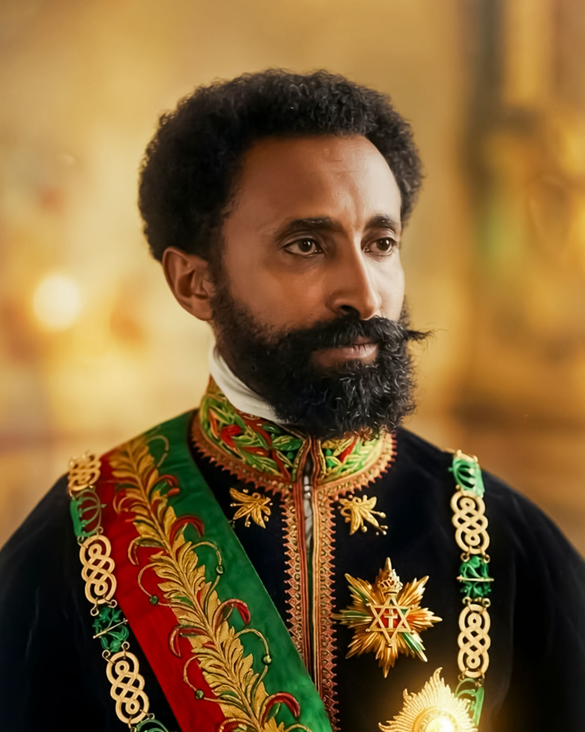 Portrait of Haile Selassie I